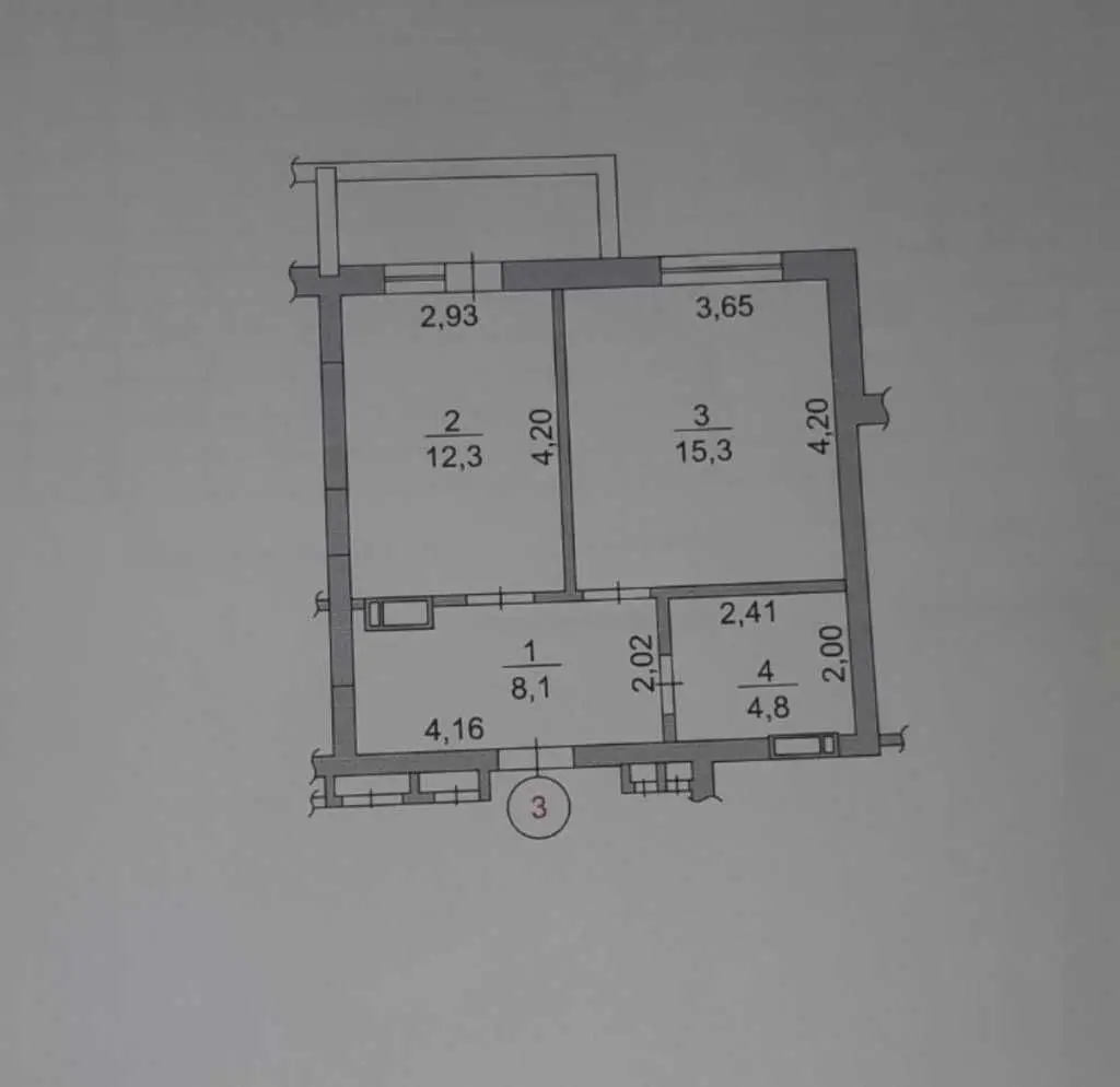 Фото Продаю 1 кімнатну квартиру, 42 кв. м, Академіка Заболотного вул.  Київ, ціна: 70000 USD, код 6904