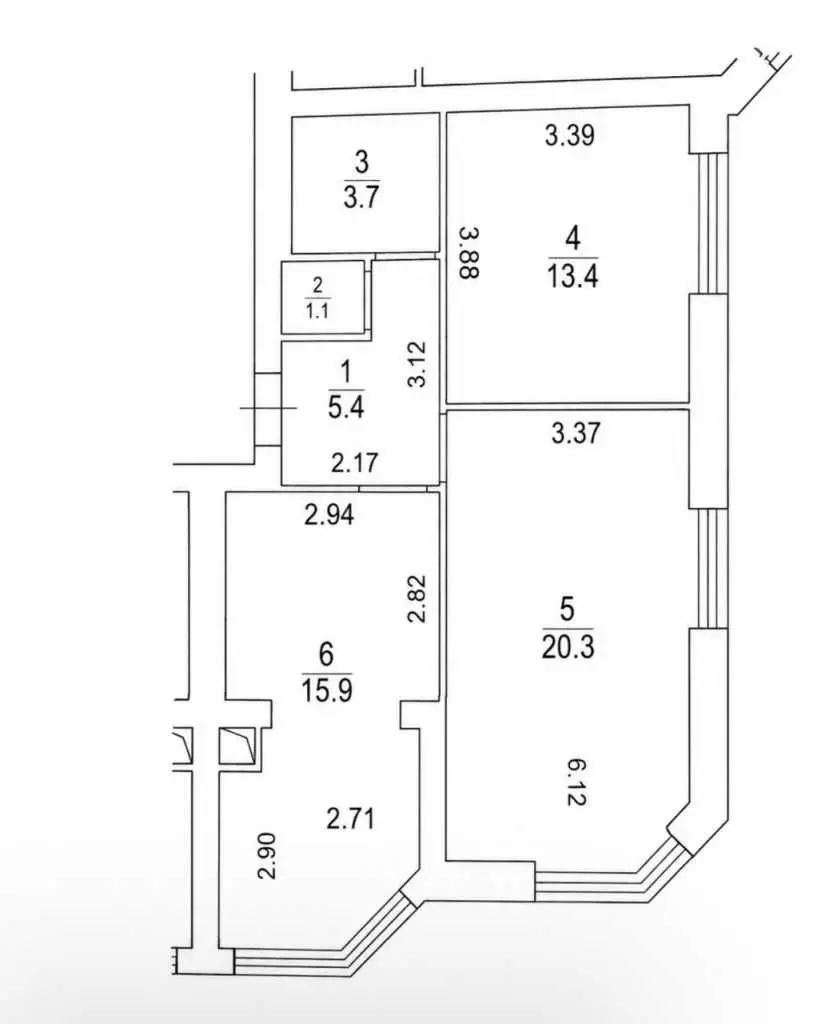 Фото Selling a 2-room apartment, 60 sq.m., Sofiivska Borschahivka, price: 138000 USD, code 6920