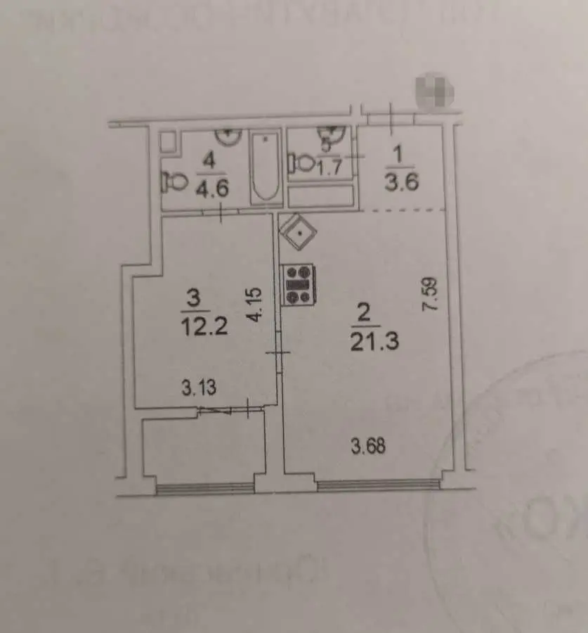 Фото Продаю офіс, 47 кв. м, Зарічна вул. 6к2 Київ, ціна: 115000 USD, код 6951