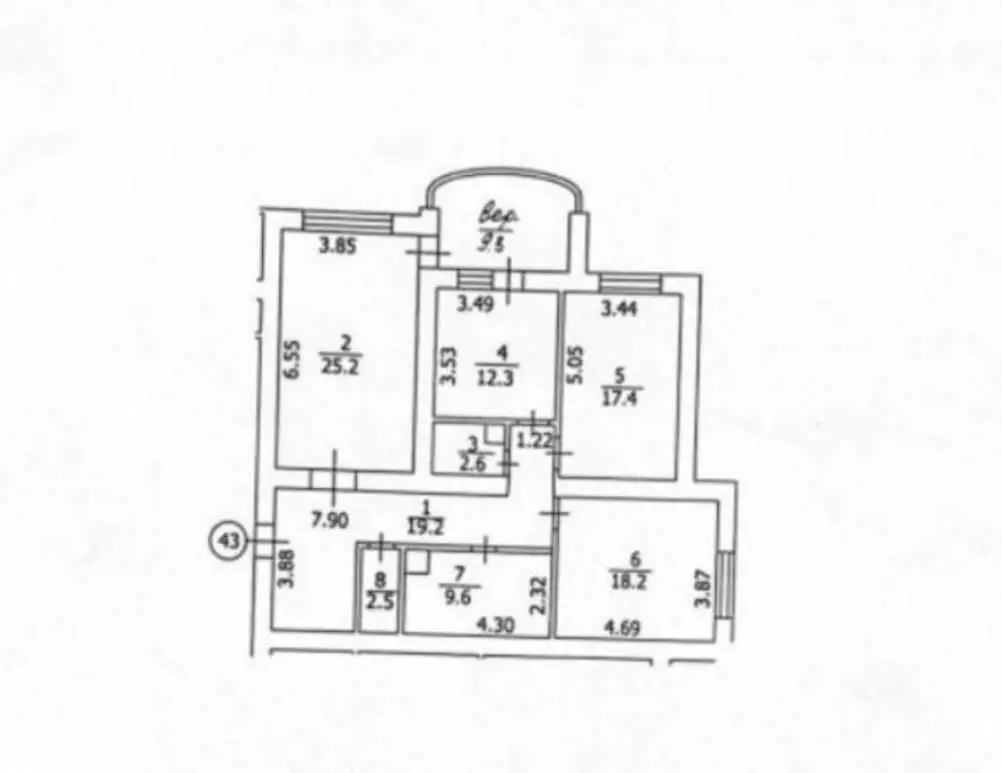 Фото Selling a 3-room apartment, 116 sq.m., Heroiv Stalinhrada Avenue  Kyiv, price: 390000 USD, code 6995