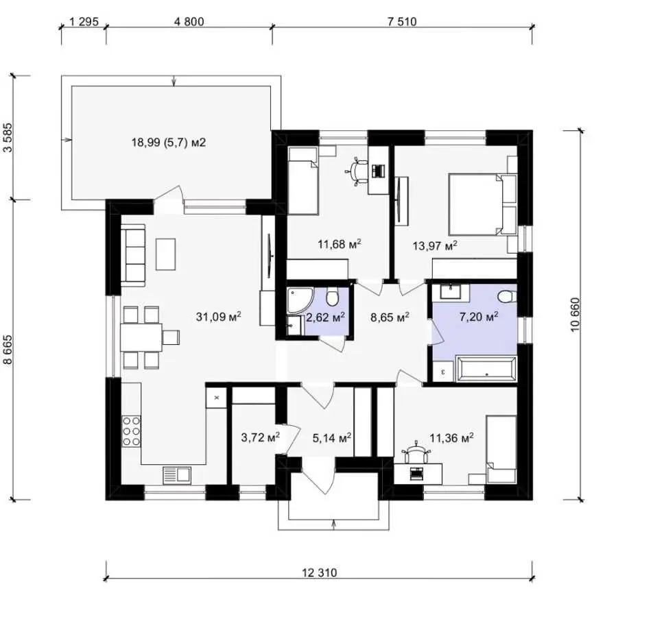 Фото Продаю дом, 115 кв. м, Зазим’я, цена: 120000 USD, код 7067