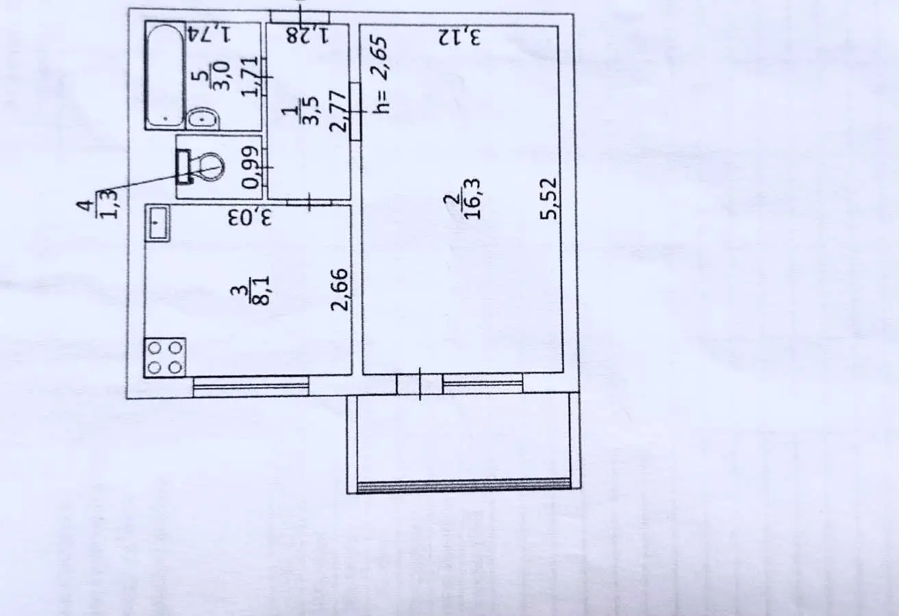 Фото Продаю 1-комнатную квартиру, 36 кв. м, Академика Заболотного ул. 78 Киев, цена: 52000 USD, код 7143