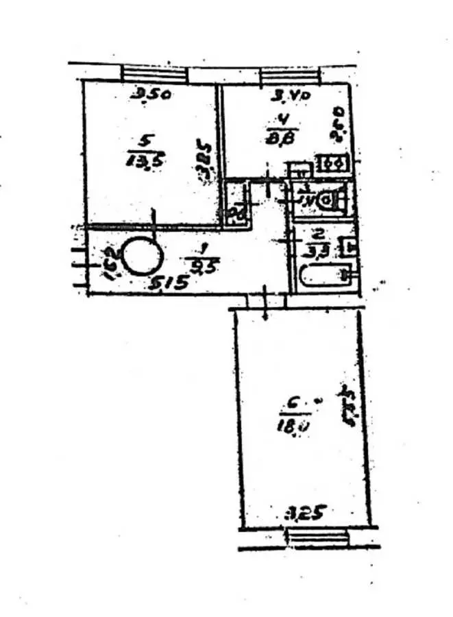 Фото Selling a 2-room apartment, 55 sq.m., Lavrska Street (Sichnevogo povstannya street) 4 Kyiv, price: 126000 USD, code 7155