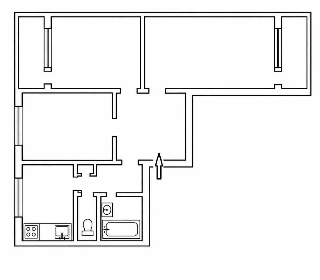 Фото Selling a 3-room apartment, 72 sq.m., Onore de Balzaka Street  Kyiv, price: 64000 USD, code 7238