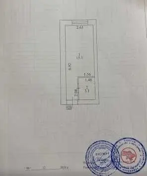 Фото Selling a 1-room apartment, 18 sq.m., Ostromyrska street  Hostomel, price: 849168 UAH, code 7245