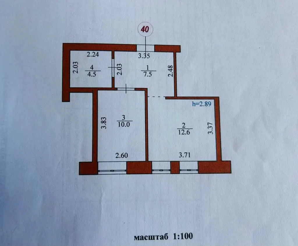 Фото Selling a 1-room apartment, 37 sq.m., Lutsk, price: 67000 USD, code 7307