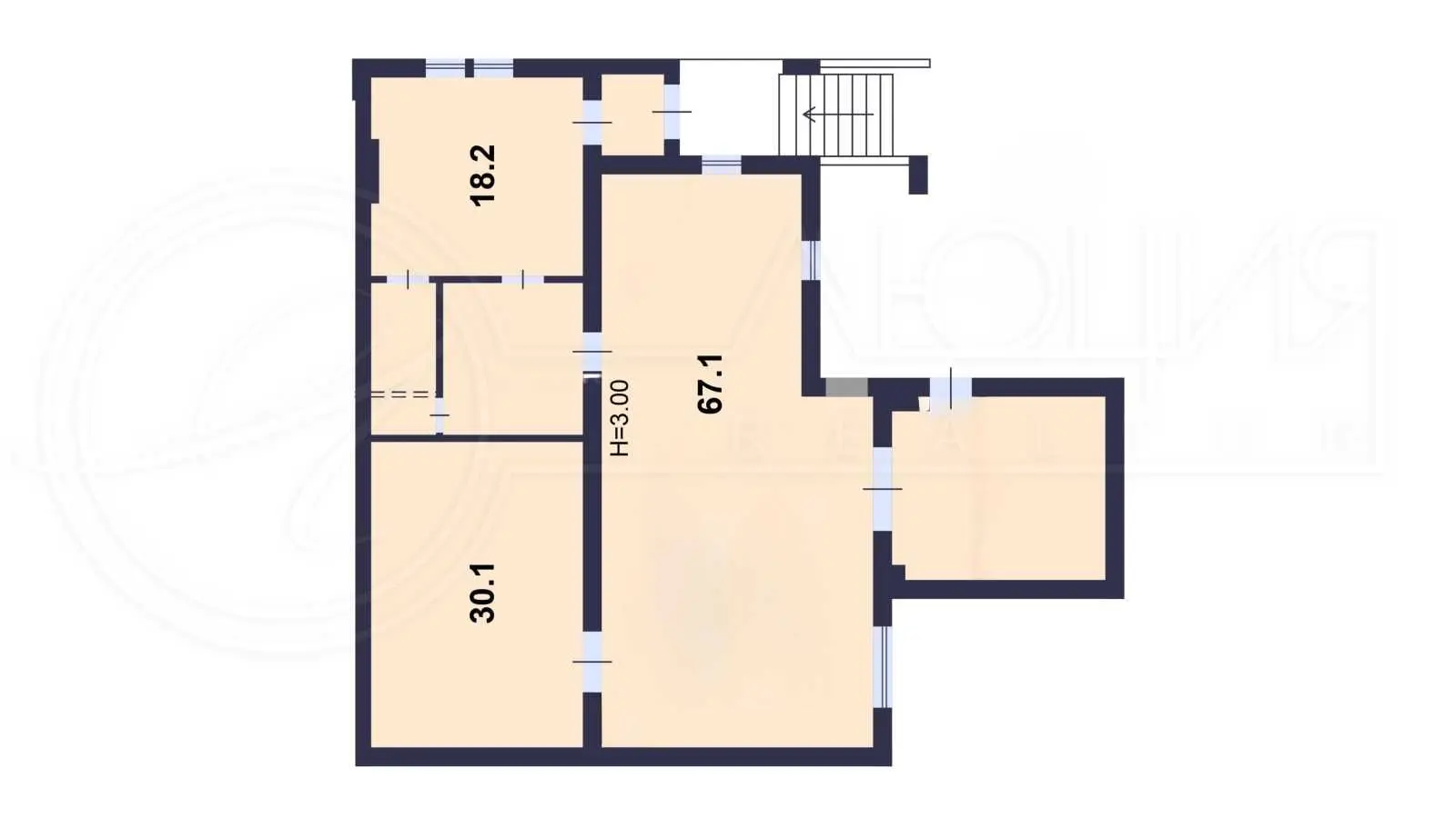 Фото Selling an office, 150 sq.m., Heroiv Stalinhrada Avenue 12д Kyiv, price: 261800 USD, code 7326