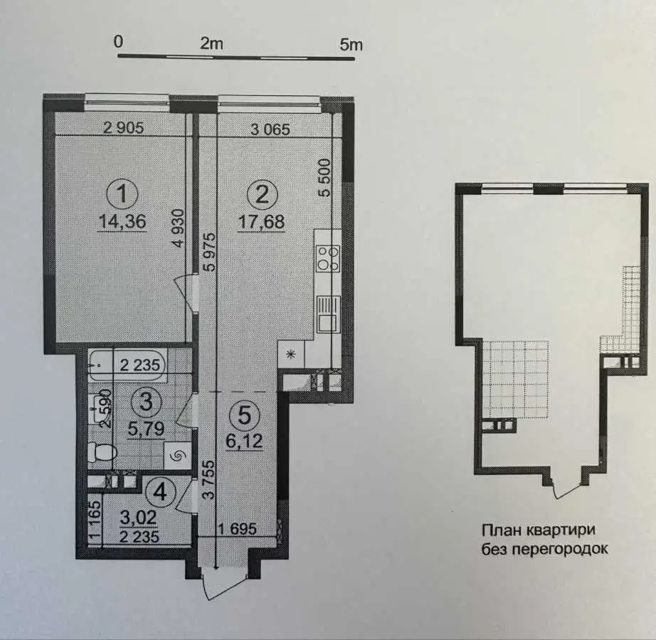 Фото Продаю 1 кімнатну квартиру, 46.97 кв. м, Всеволода Змієнка вул.  Київ, ціна: 77000 USD, код 7398