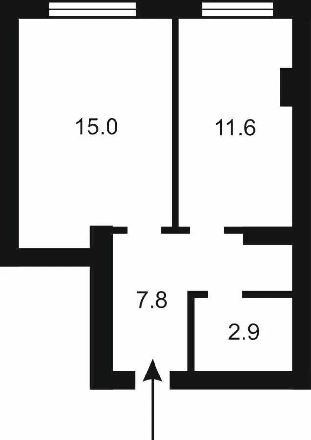 Фото Selling a 1-room apartment, 37 sq.m., Hryhoriya Skovorody street 11 Irpin, price: 40000 USD, code 7401