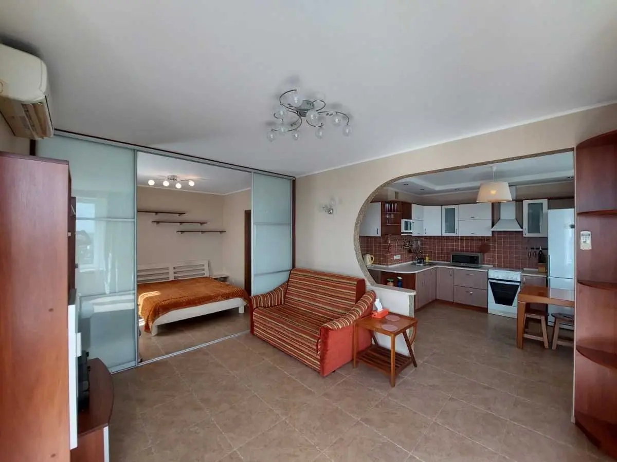 Фото Rent a 1-room apartment, Dniprovska Embarkment 26А Kyiv for long-term rent, price: 18500 UAH, code 7415