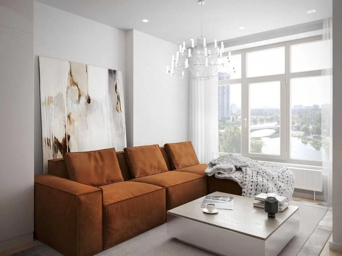 Фото Selling a 2-room apartment, 82.74 sq.m., Yevhena Sverstiuka Street  Kyiv, price: 109000 USD, code 7469