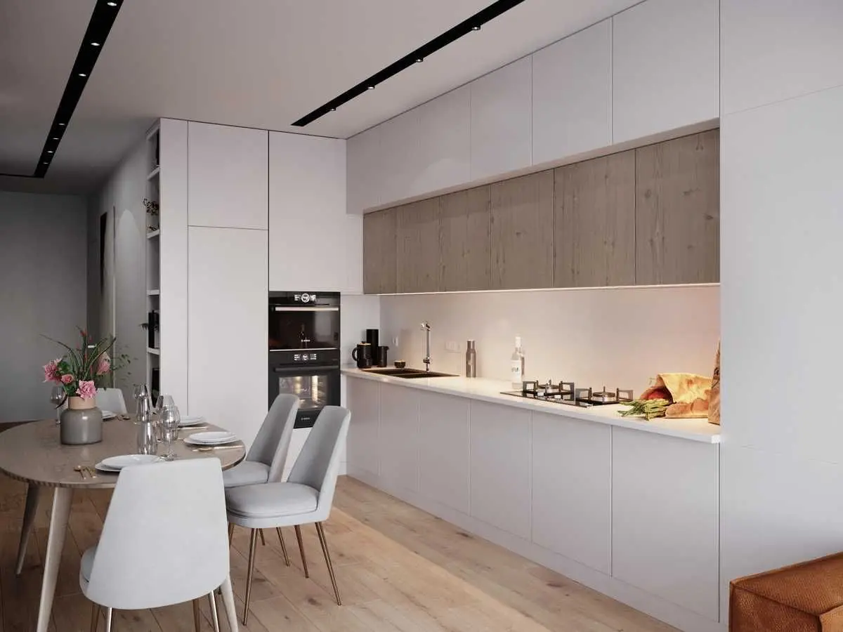 Фото Selling a 2-room apartment, 82.74 sq.m., Yevhena Sverstiuka Street  Kyiv, price: 109000 USD, code 7469