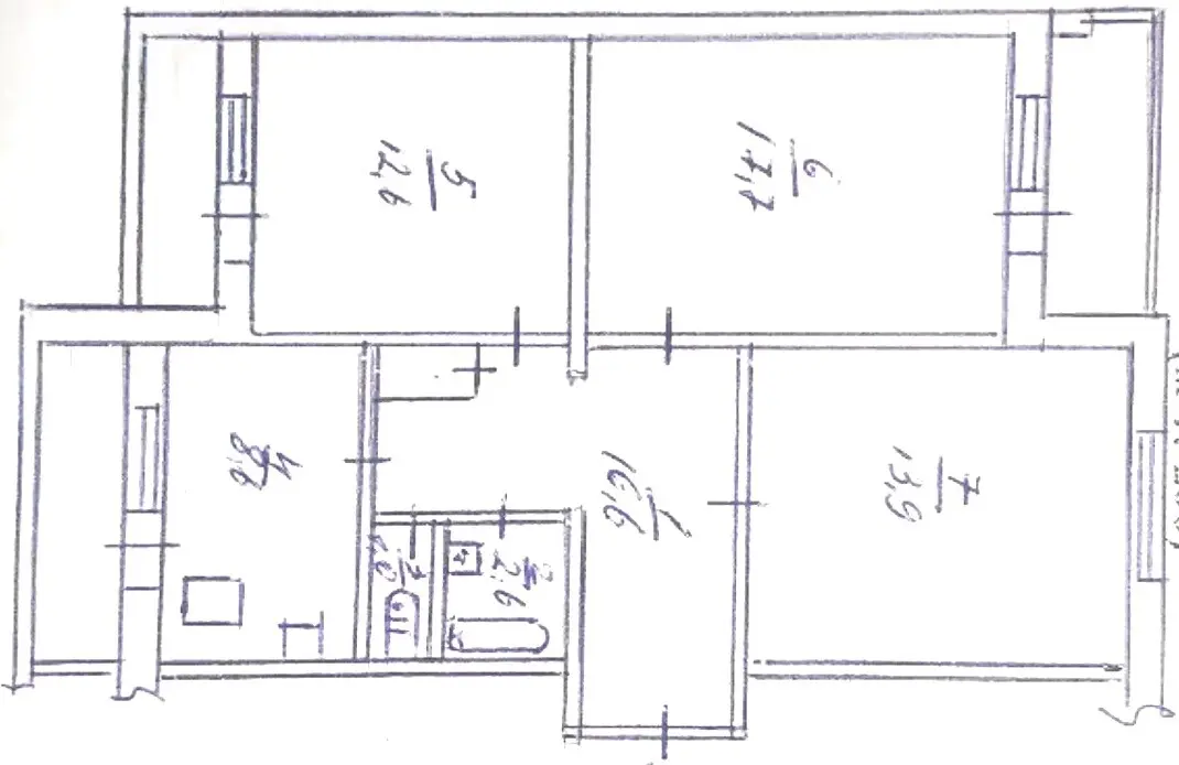 Фото Selling a 3-room apartment, 80 sq.m., Václav Havel Boulevard (Ivana Lepse Boulevard) 36б Kyiv, price: 81000 $, code 7551