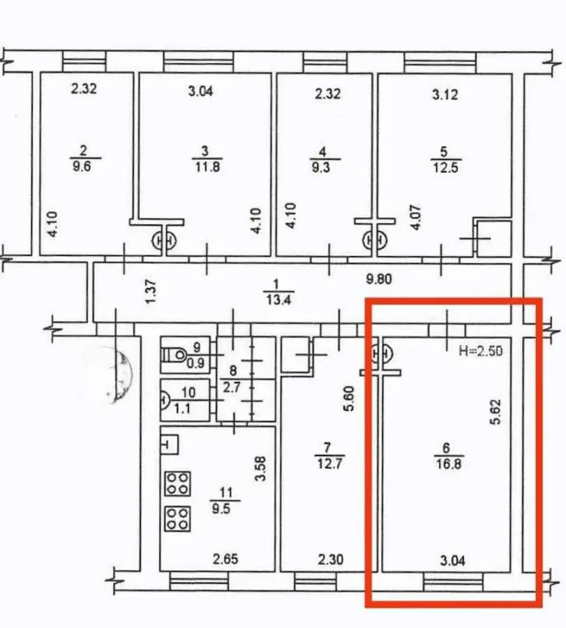 Фото Продаю 5 кімнатну квартиру, 23 кв. м, Тампере вул. 10 Київ, ціна: 20000 USD, код 7660