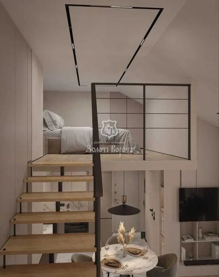 Фото Selling a 1-room apartment, 21.05 sq.m., Bohdana Khmelnytskoho Street  Svyatopetrivske, price: 21000 USD, code 7787