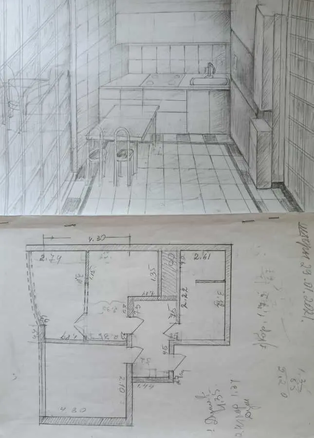 Фото Selling a 1-room apartment, 43.4 sq.m., Lesi Ukrainky Street  Odesa, price: 59000 USD, code 7804