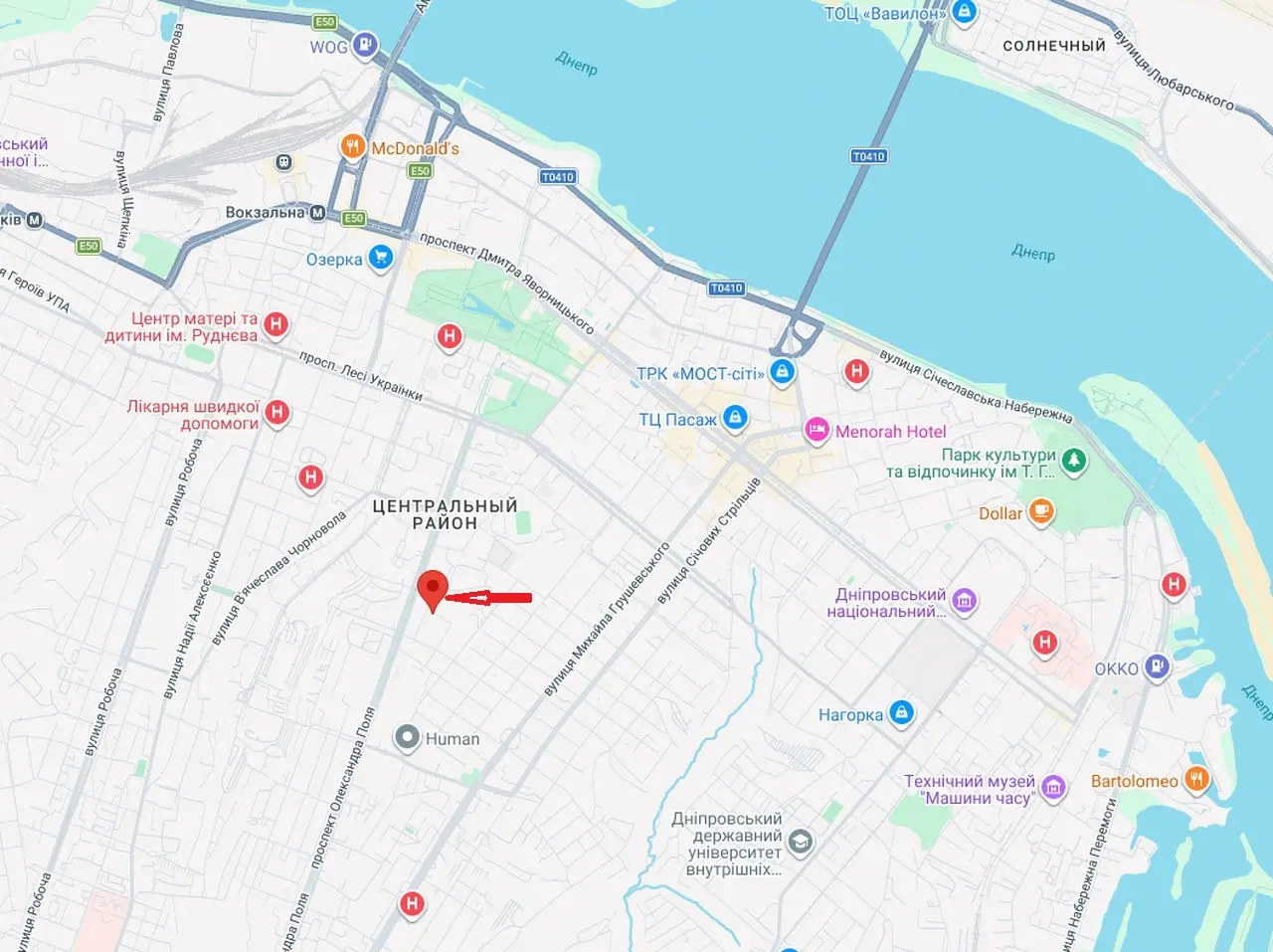 Фото Продаю 1 кімнатну квартиру, 42 кв. м, Менахем-Мендл Шнеєрсона вул. (Мініна) 15 Дніпро, ціна: 26000 $, код 7809