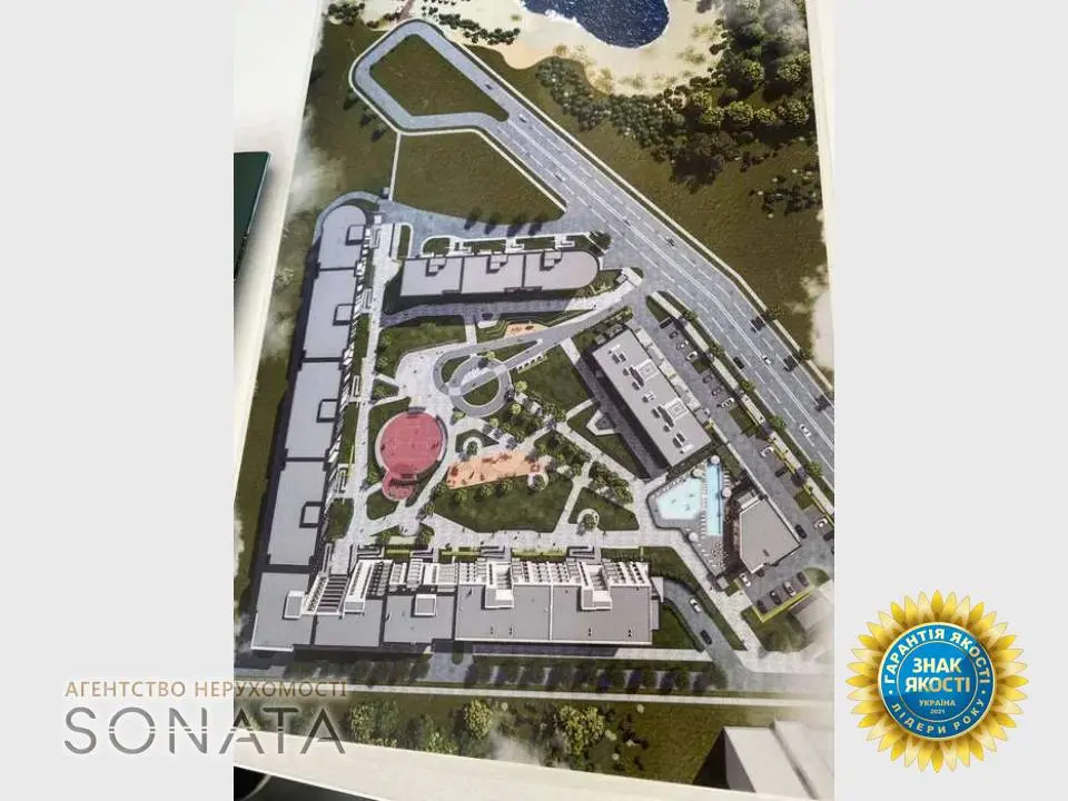 Фото Selling a 1-room apartment, 51 sq.m., Kozatska Street 19 Cherkasy, price: 65000 $, code 7811