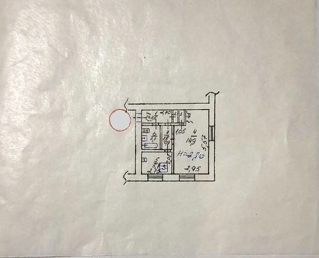 Фото Selling a 1-room apartment, 30 sq.m., Piatysotnytska Street 22 Kharkiv, price: 11000 $, code 7815