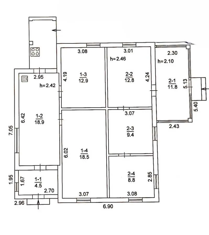 Фото Продаю будинок, 97.6 кв. м, Деснянська вул.  Зазим’я, ціна: 65000 USD, код 7895
