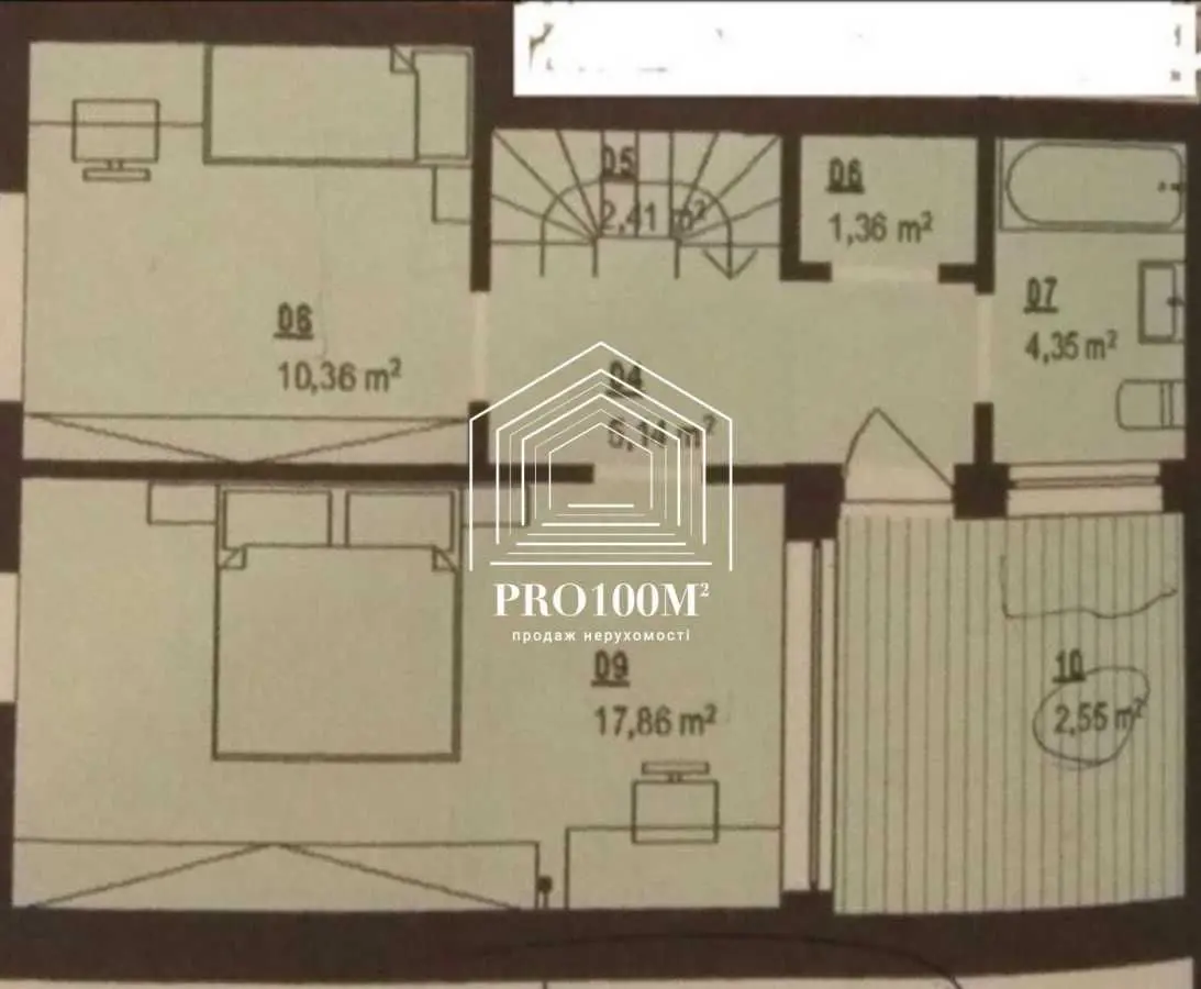 Фото Selling a 3-room apartment, 93 sq.m., Mykhaila Velychka street 9 Bilohorodka, price: 125000 USD, code 7903