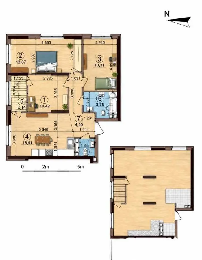 Фото Selling a 3-room apartment, 80 sq.m., Yevropeiskoho Soiuzu Avenue 51 Kyiv, price: 98500 USD, code 8029