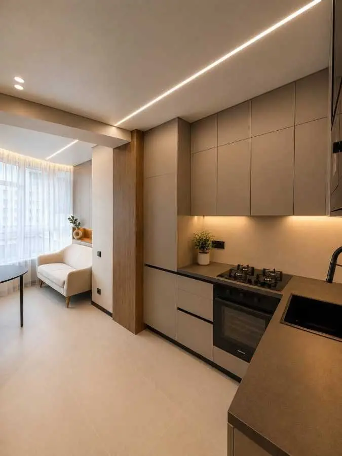 Фото Selling a 1-room apartment, 43.5 sq.m., Sofiivska Borschahivka, price: 123000 USD, code 8031