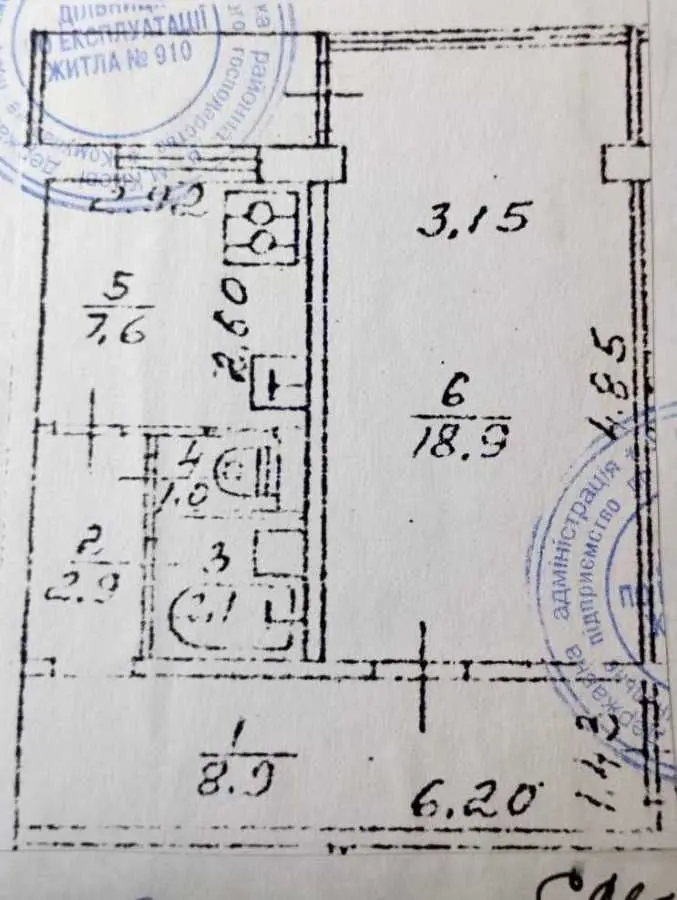 Фото Продаю 1 кімнатну квартиру, 42.4 кв. м, Миру просп.  Київ, ціна: 39900 USD, код 8058