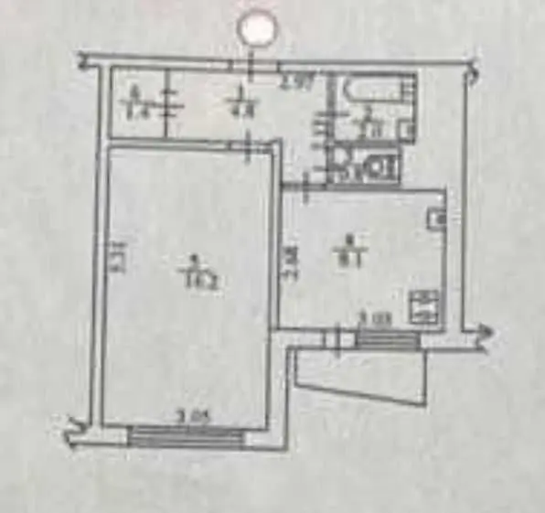 Фото Selling a 1-room apartment, 34 sq.m., Zodchykh Street 44 Kyiv, price: 40000 USD, code 8066