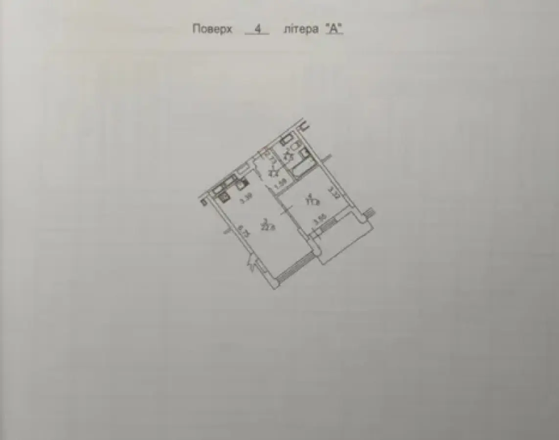 Фото Продаю 1-комнатную квартиру, 46 кв. м, Драгоманова ул. 31 Киев, цена: 103500 $, код 8098
