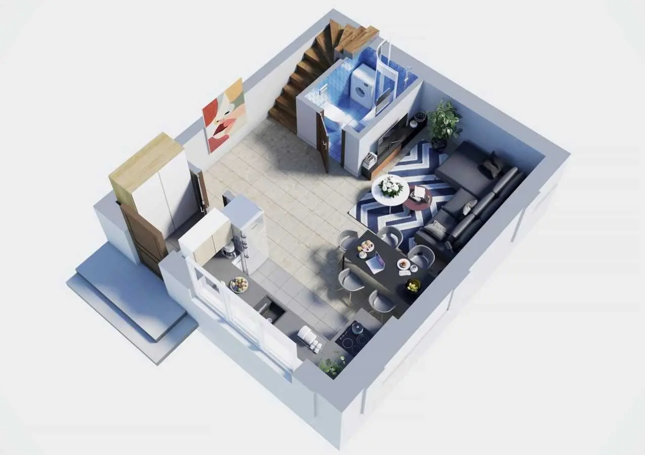 Фото Selling a house, 72 sq.m., Hrushevskoho Lane  Hatne, price: 83000 USD, code 8133