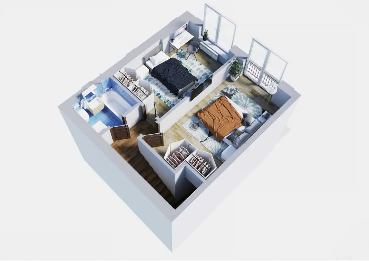 Фото Selling a house, 72 sq.m., Hrushevskoho Lane  Hatne, price: 83000 USD, code 8133