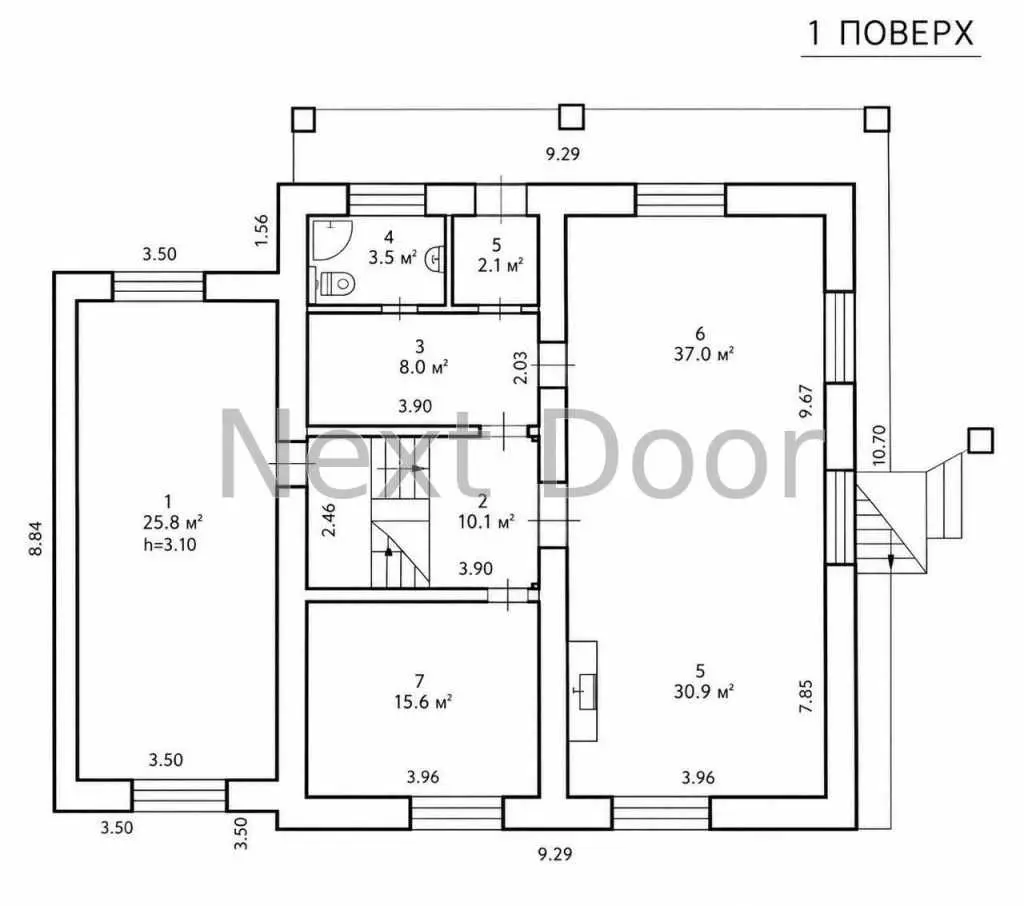 Фото Selling a house, 625 sq.m., Parkova street  Vita-Poshtova, price: 395000 USD, code 8135