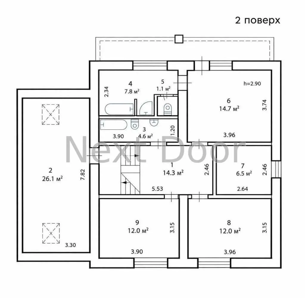 Фото Selling a house, 625 sq.m., Parkova street  Vita-Poshtova, price: 395000 USD, code 8135