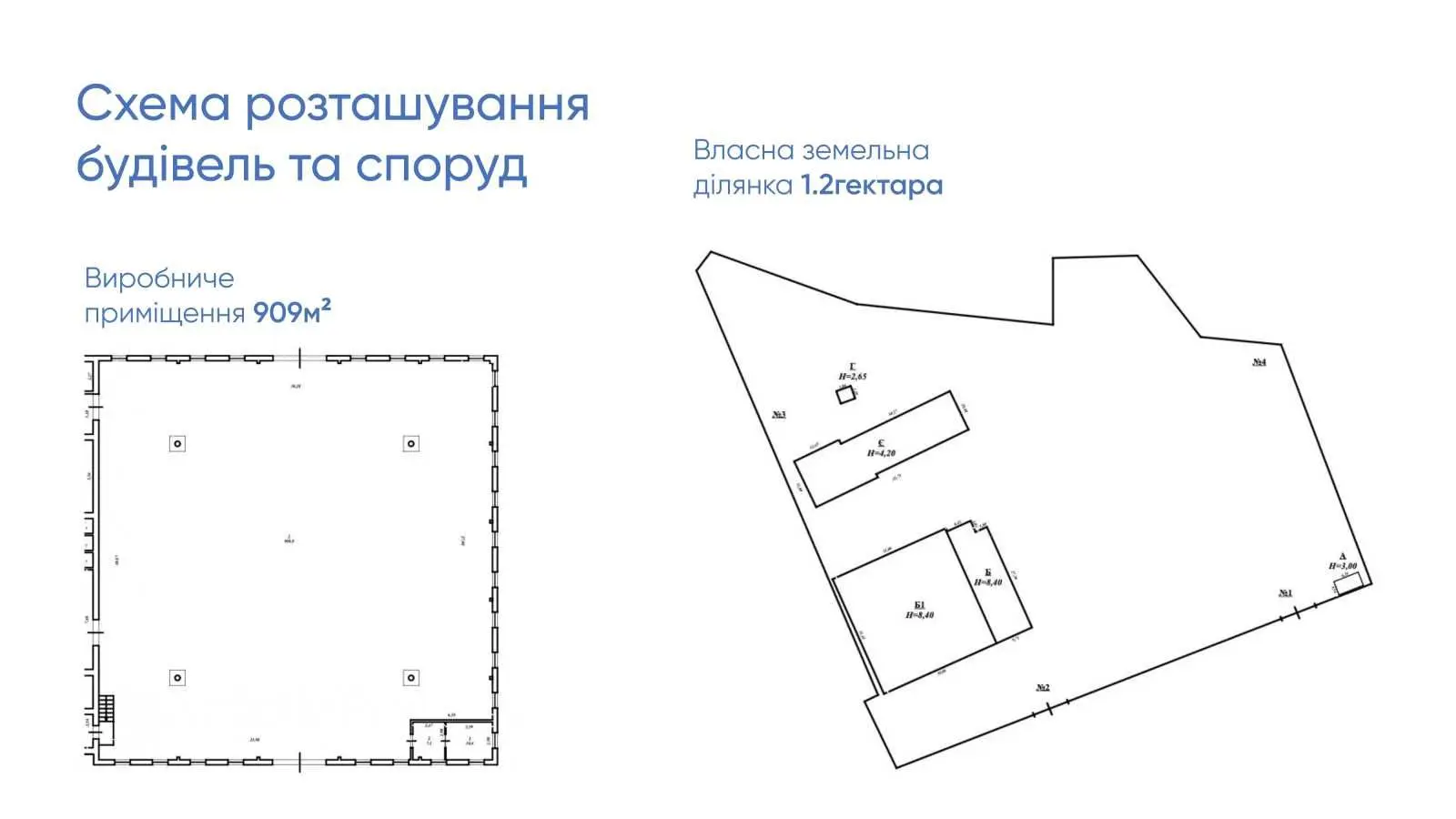 Фото Продаю склад, 1835 кв. м, Берегове, ціна: 1800000 USD, код 8201