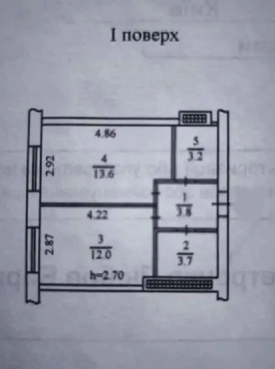 Фото Продаю 1 кімнатну квартиру, 36 кв. м, Радистів пров.  Київ, ціна: 37000 $, код 8305
