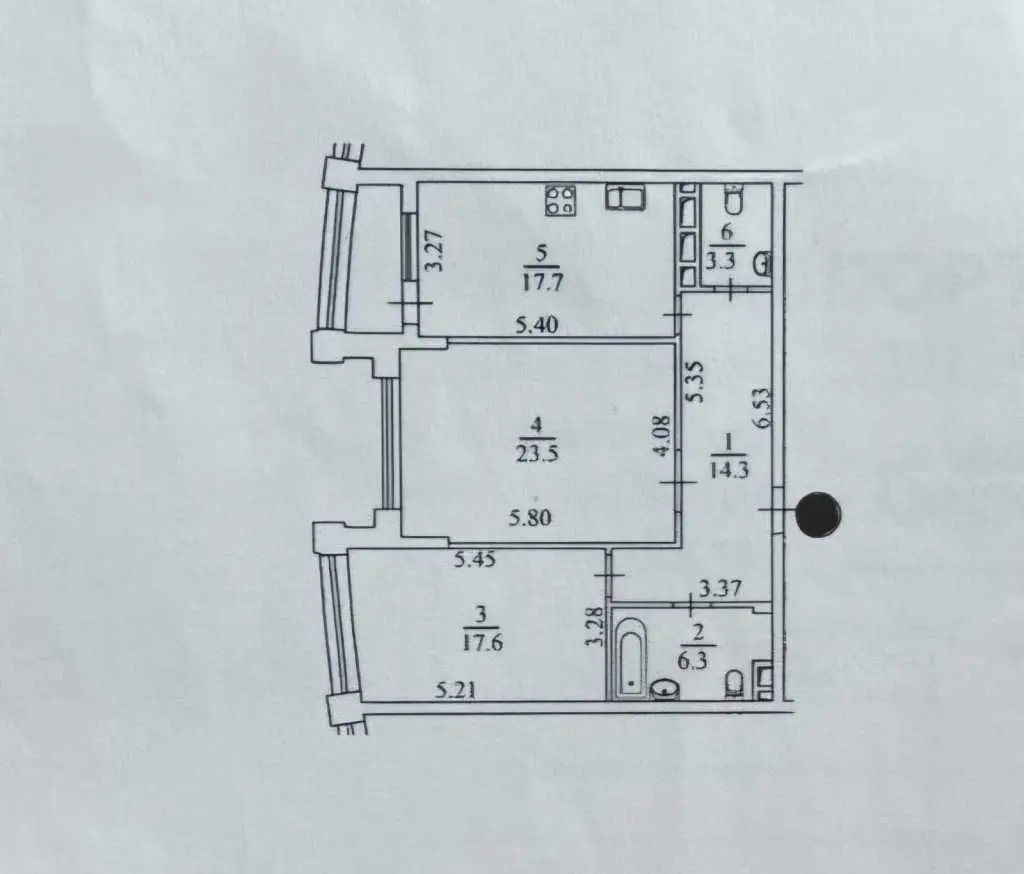 Фото Selling a 2-room apartment, 86 sq.m., Parkovo-Syretska street (Tymofiia Shamryla Street) 4В Kyiv, price: 163400 $, code 8342