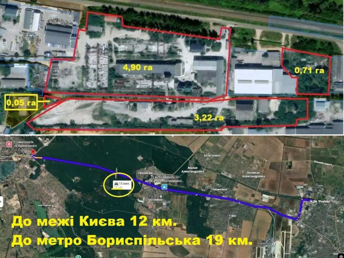 Фото Продаю склад, 10000 кв. м, Запорізька вул.  Бориспіль, ціна: 5000000 USD, код 8343