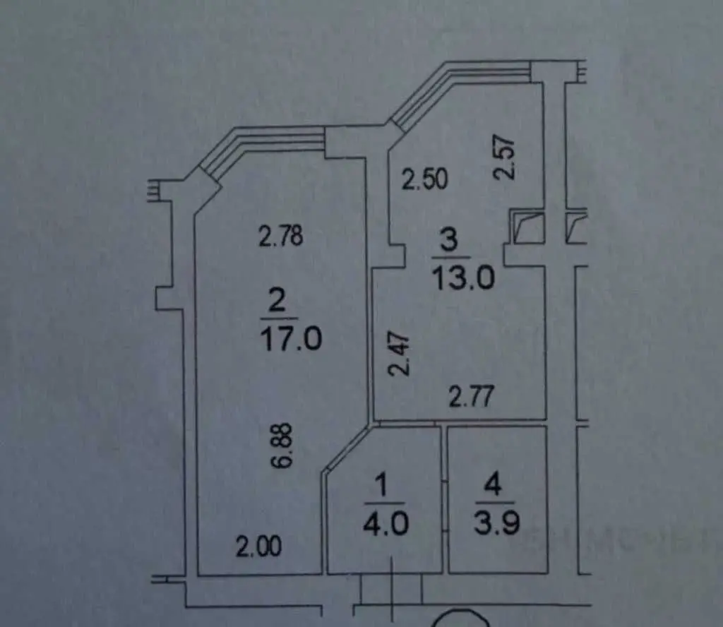 Фото Selling a 1-room apartment, 37.9 sq.m., 7 Sofiivska Borschahivka, price: 77000 USD, code 8463