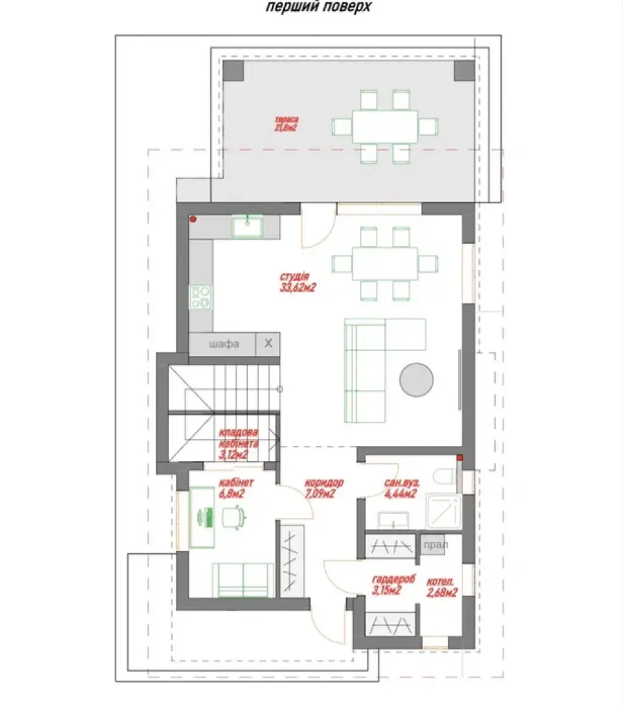 Фото Selling a house, 140 sq.m., 64th Sadova Street  Kyiv, price: 225000 $, code 8505