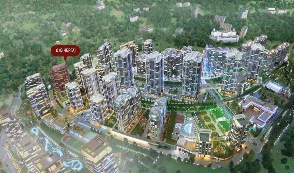 Фото Selling a 2-room apartment, 70.8 sq.m., Andriia Verkhohliada Street (Mykhaila Drahomyrova Street)  Kyiv, price: 207000 USD, code 8535