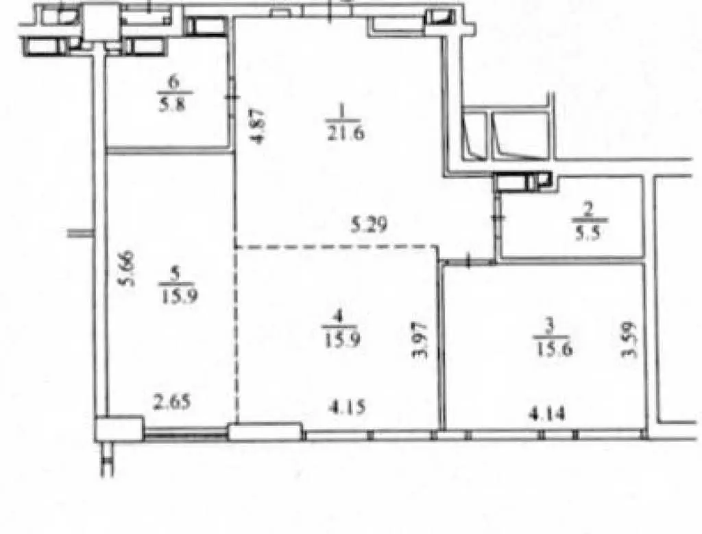Фото Selling a 2-room apartment, 81 sq.m., Andriia Verkhohliada Street (Mykhaila Drahomyrova Street)  Kyiv, price: 248000 USD, code 8545