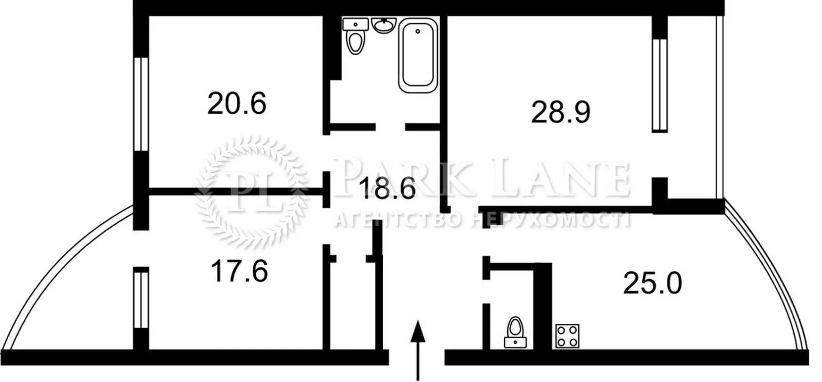 Фото Продаю 3 кімнатну квартиру, 128.2 кв. м, Миколи Міхновського бульв. (Дружби Народів) 14е Київ, ціна: 199000 USD, код 8621