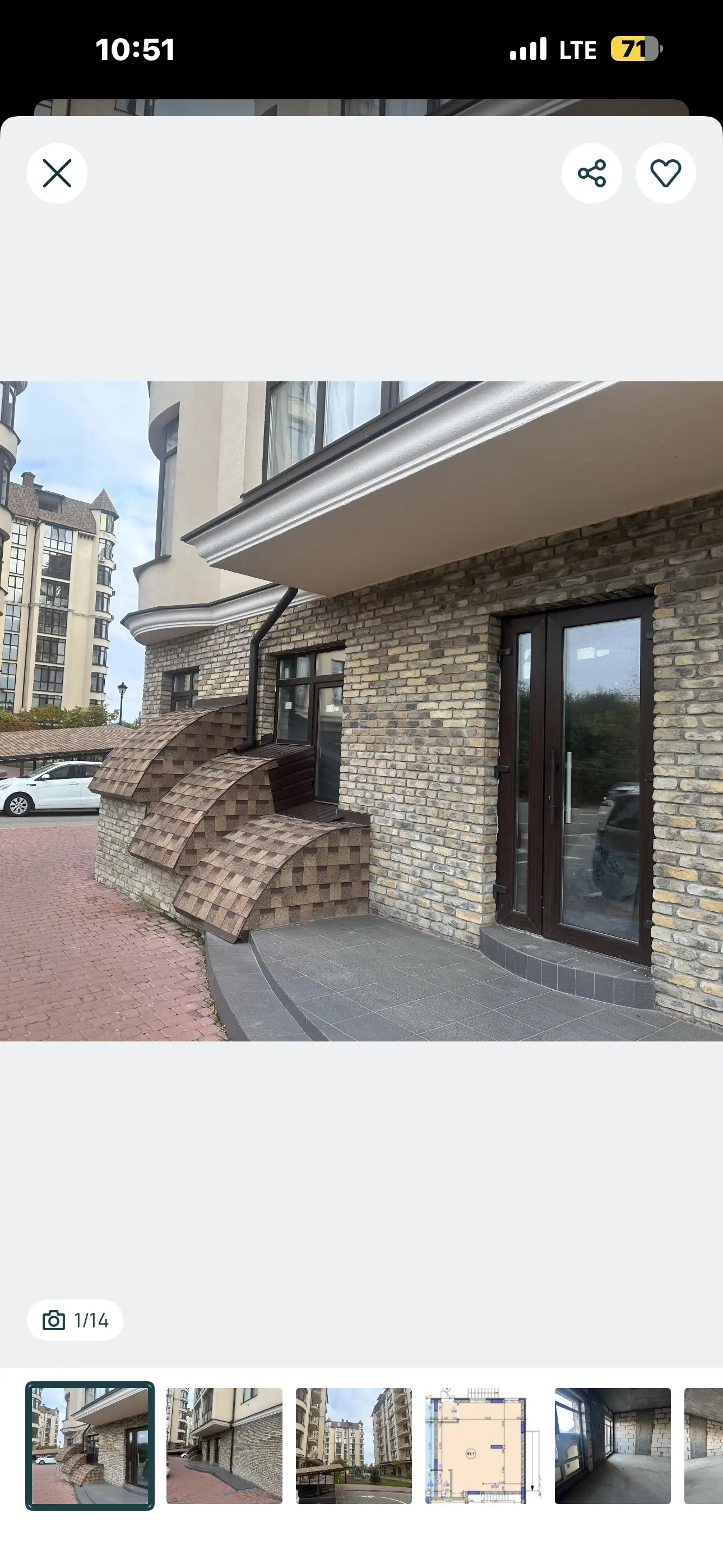 Фото Продаю комерційну нерухомість, 60.3 кв. м, Миру вул.  Новосілки, ціна: 72000 $, код 8662