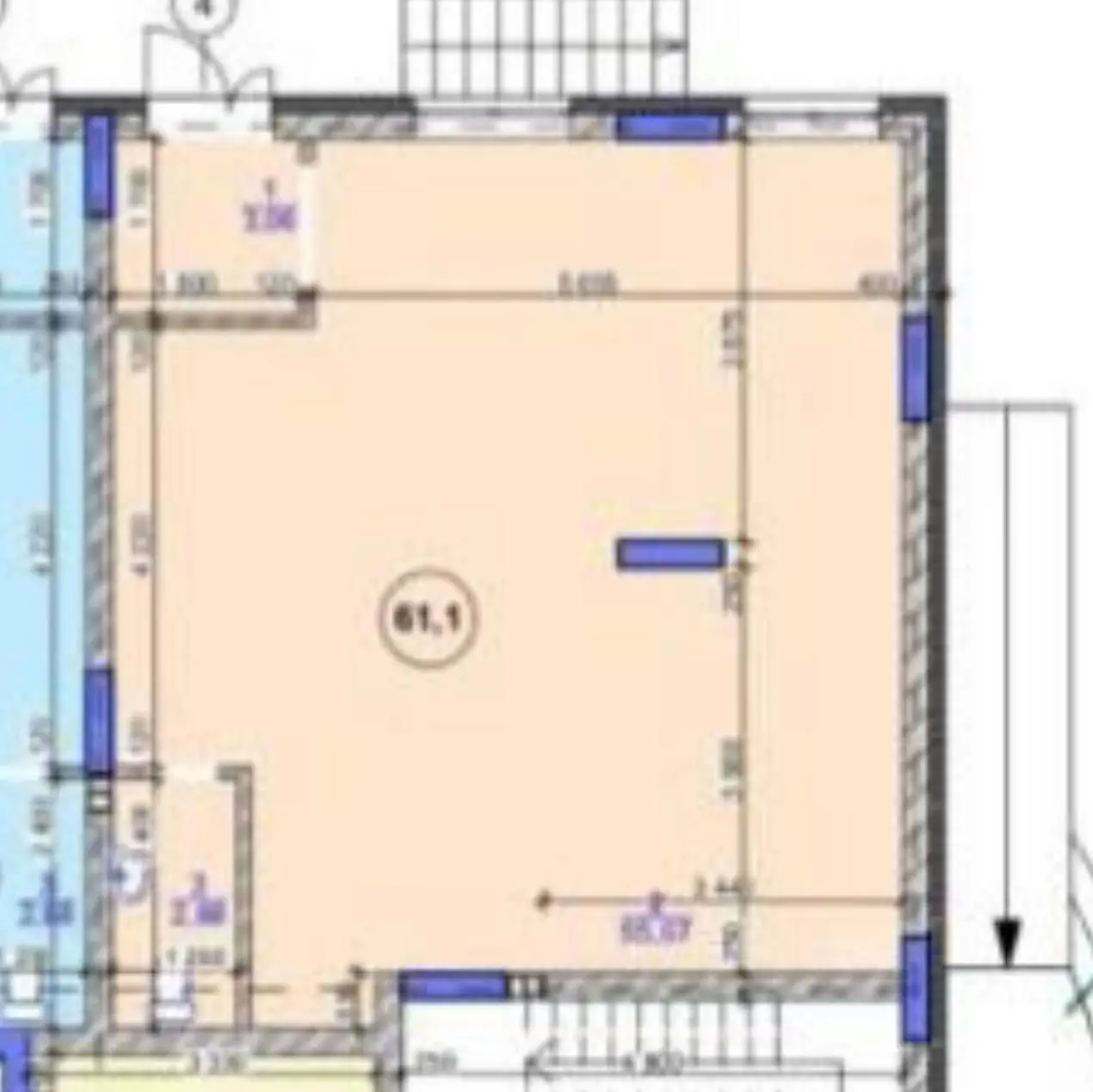 Фото Продаю комерційну нерухомість, 60.3 кв. м, Миру вул.  Новосілки, ціна: 72000 $, код 8662