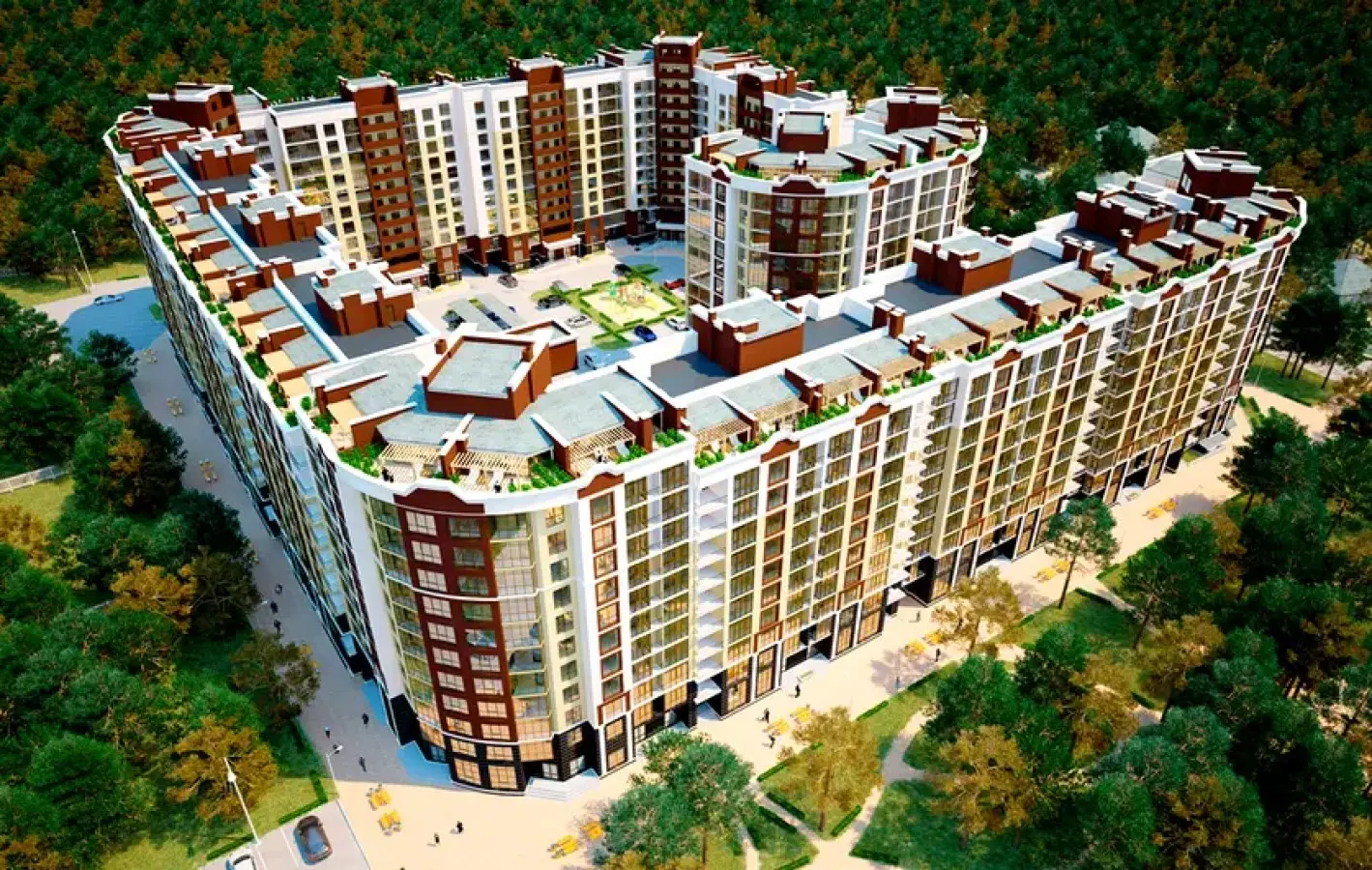 Фото Selling a 1-room apartment, 44.3 sq.m., Radystiv Street 34-К Kyiv, price: 76000 $, code 8759