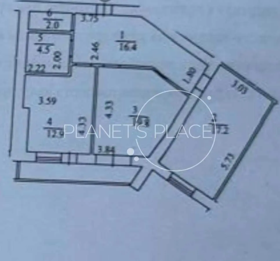 Фото Продаю 2-комнатную квартиру, 75.7 кв. м, Вячеслава Черновола ул. 25 Киев, цена: 168900 $, код 8815