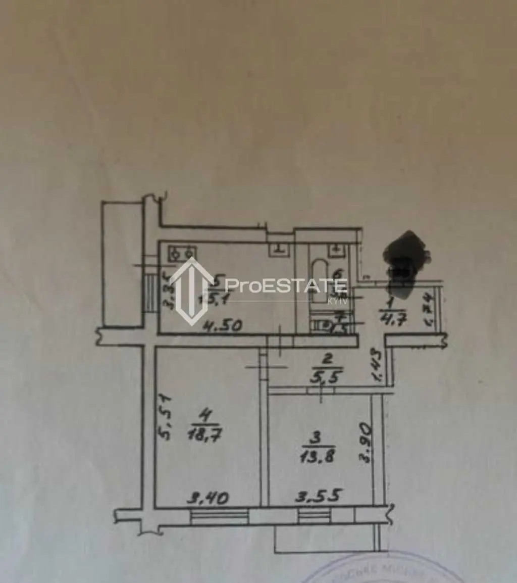 Фото Продаю 2-комнатную квартиру, 65 кв. м, Братиславская ул. 7 Киев, цена: 78000 USD, код 9129
