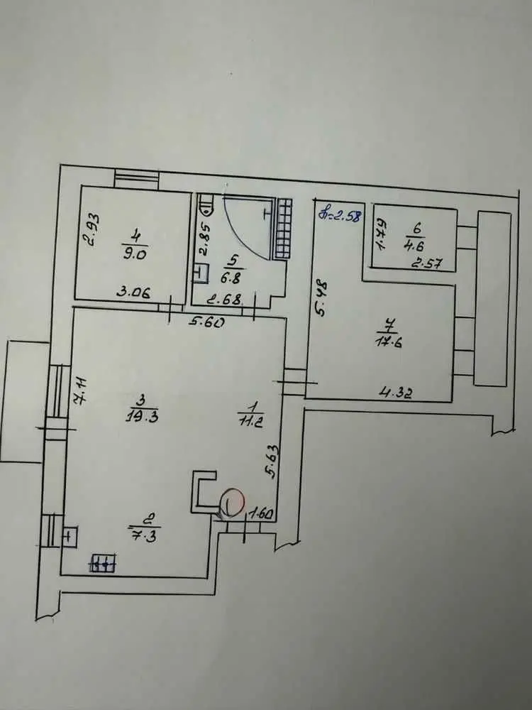 Фото Продаю 3 кімнатну квартиру, 80 кв. м, Нова вул.  Бориспіль, ціна: 70000 USD, код 9155