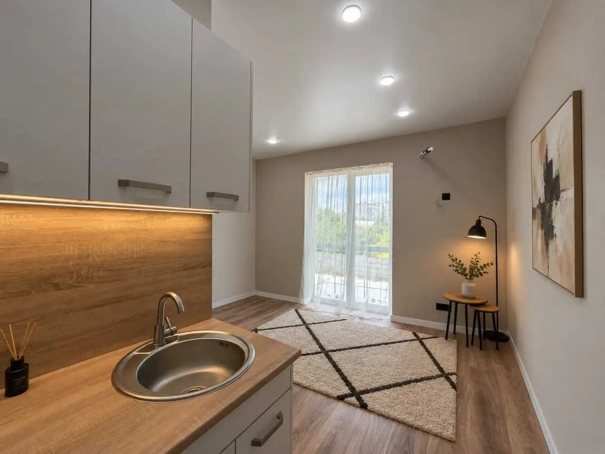 Фото Selling a 1-room apartment, 25 sq.m., Mykoly Trublaini Street  Kyiv, price: 41000 USD, code 9266